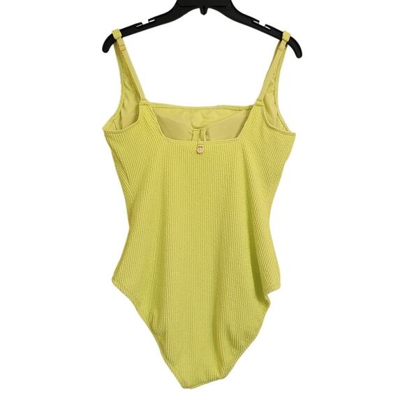 NWT Bleu Rod Beattie Yellow/Lime Green One Piece Swimsuit 12 - Picture 6 of 6